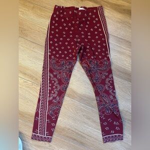 Free People Paisley Print Leggings